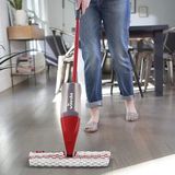 Vileda 1-2 Spray Mop Max Kırmızı Plastik Temizlik Seti Standart Boyut Derinlemesine Temizlik