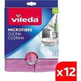 Vileda 12 Paket Mikrofiber Mutfak Temizlik Bezi