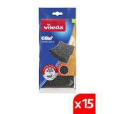 Vileda 15 Paket 2 Li Power Inox Çelik Bulaşık Sünger