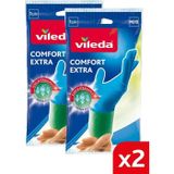 Vileda 2 Paket Comfort Extra Orta Boy Bulaşık Eldiveni