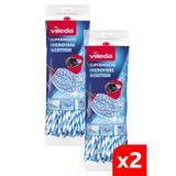 Vileda 2 Paket Pamuk & Mikrofiberli Supermocio Yedek Paspas