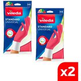Vileda 2 Paket Standart Orta Boy Bulaşık Eldiven - Medium