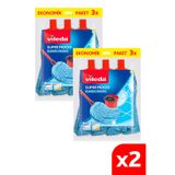 Vileda 2 Paket Supermocio 3 lü Klasik Yedek Paspas