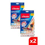 Vileda 2 Paket Ultramax Mikrofiber Yedek Mop PKT-H-ULTRAMAT YEDEK2Lİ
