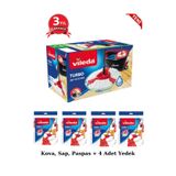 Vileda 2in1 Turbo Temizlik Seti %20 Daha Fazla Kir Toplama, 4 Adet Yedek Avantaj Set