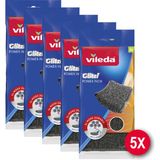 Vileda 5 Paket 2'li Power Inox Çelik Bulaşık Sünger - 5'li
