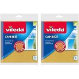 Vileda Cam Bezi, Ekstra Parlaklık, Sarı, 4'li Paket