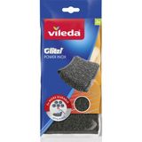 Vileda Glitzi Power Inox Bulaşık Teli 2'li - Gri - Standart