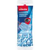 Vileda Pamuk & Mikrofiberli Supermocio Yedek Paspas Mavi Renk Tekli Yüksek Emicilik ve Ergonomik Tasarım
