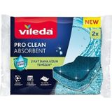 Vileda Pro Clean Viskoz Selüloz Bulaşık Süngeri 2 li