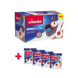 Vileda Spino Ultra Otomatik Temizlik Seti 4 Yedek Paspas copycopycopycopyV.VLD.030