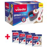 Vileda Spino Ultra Otomatik Temizlik Seti + 4 Yedek Paspas