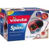 Vileda Spino Ultra Temizlik Seti Kırmızı Renkli 40,5 x 26,5 x 22,5 cm Kolay Temizlik İçin - Montajsız