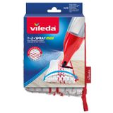 Vileda Spray & Clean Püskürtme Sileceği Yedek Kılıf, Zemin Sileceği Kılıfı, Püskürtme Fonksiyonlu Paspas Kılıfı, Çamaşır Makinelerine Uygun, Tekli Paket