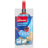 Vileda Supermocio saplı Classic Mop Yedeği Yüksek Emicilik Özelliği ile Temizlikte Etkili