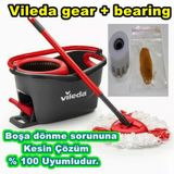 Vileda Tamir Dişlisi + Rulman + Yağ ( Pedalın Boşa Dönme Sorununa Kesin Çözümdür.) Bu Ürün Temizlik Seti Ve Kova Değildir.