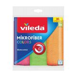 Vileda Temizlik Bezi Mikrofiber 3 Lü Colors Xl 36X34 Cm