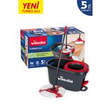 Vileda Turbo 2in1 Yeni Pedallı Temizlik Seti