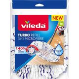 Vileda Turbo Deep Clean Yedek Paspas, Extra Pedli, Üçgen Başlık, Derinlemesine Temizlik - Renkli