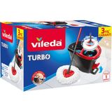 Vileda Turbo Mop Takımı Renkli Üstün Emici Güç ve Ergonomik Tasarım ile Temizlik Seti