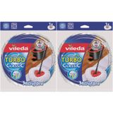 Vileda Turbo Paspas Ucu 2'li Yedek Mop