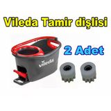 Vileda Turbo Pedallı Cambaz Temizlik Kova Seti 2 Adet Dişli + 2 Adet Rulman + Yağ (Bu Ürün Kova Değildir.)