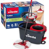 Vileda Turbo Pedallı Temizlik Seti, Siyah