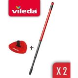 Vileda Turbo Sap + Turbo Classic Üçgen Başlık 2'li Paket