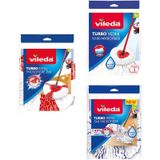 Vileda Turbo Temizlik Seti Mikrofiber Yedek Paspas 3'lü