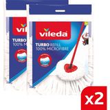 Vileda Turbo Üçgen Başlık Mikrofiber Yedek Paspas 2 Paket - 2'li