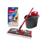Vileda Ultramax 2in1 Temizlik Seti + Yedek Paspas