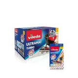 Vileda Ultramax Turbo 2İn1 Pedallı Temizlik Seti + Mikrofiber Yedek Paspas