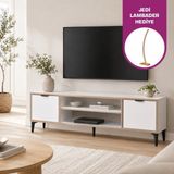 Vilinze Arden 140 cm Kapaklı Raflı Tv Ünitesi - Çok Renkli