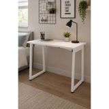 VİLİNZE Biga Sabit Mdf Metal Ayak Çalışma Ofis Masası - 60x90 cm