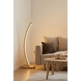 Vilinze Home Vilinze Jedi Ahşap Led Dekoratif Ayaklı lambader Naturel/Günışığı
