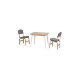 Vilinze Vilinze Ege Sandalye Avanos Ahşap Mdf Mutfak Masası Takımı - 60X90 Cm
