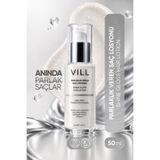 Vill Shine Gloss Parlaklık Veren ve Elektriklenme Karşıtı Saç Losyonu 50 ml Pro-Vitamin B5 ve E Vitamini İçeren Pürüzsüzleştirici Bakım