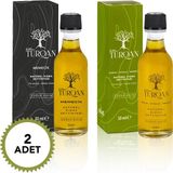 Villa Turqan 100 ml Erken Hasat Soğuk Sıkım Memecik ve Özel Seri Natürel Sızma Zeytinyağı | Tek Bahçe (2025/2026) (50 ml x 2 Adet)