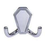Villa Vestiyer Duvar Askısı Dolap Elbise Askılığı Krom Metal Askı