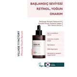 Village 11 Factory Başlangıç Seviyesi - Yaşlanma & Kırışıklık Karşıtı Yenileyici Vegan %0.1 Retinol Serum 50ml