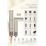 Villemy 12’si 1 Arada Saç Kurutma ve Şekillendirme Seti 1500 W BLDC Motor 3 Kademeli Hız Ayarı -VME-6002-I - Bej