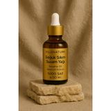 Villenature Soğuk Sıkım Susam Yağı, Cilt ve Saç Bakımı, %100 Doğal, Sesamum Indicum, 50 ML, Nemlendirici ve Besleyici
