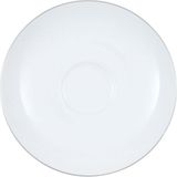 Villeroy & Boch Anmut Platinum Beyaz Porselen Kahve ve Çay Fincan Tabağı 15 cm - Standart