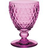Villeroy & Boch Boston Colour Fuşya Kristal Beyaz Şarap Kadehi - Standart