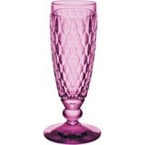 Villeroy & Boch Boston Colour Fuşya Kristal Şampanya Kadehi - Standart