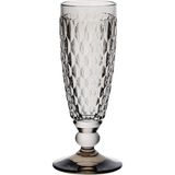Villeroy & Boch Boston Colour Gri Kristal Şampanya Kadehi - Standart