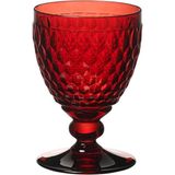Villeroy & Boch Boston Colour Kırmızı Kristal Kırmızı Şarap Kadehi - Standart