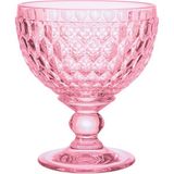 Villeroy & Boch Boston Colour Pembe Kristal Ayaklı Dondurma Kokteyl Kadehi - Standart