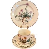 Villeroy Boch Çay Kahve Fincanı Fincan Tabağı ve Pasta Tabağı - Renkli