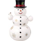 Villeroy & Boch Christmas Memory Porselen Kardan Adam Kavanoz - Standart
